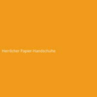 Herrlicher Papier-Handschuhe